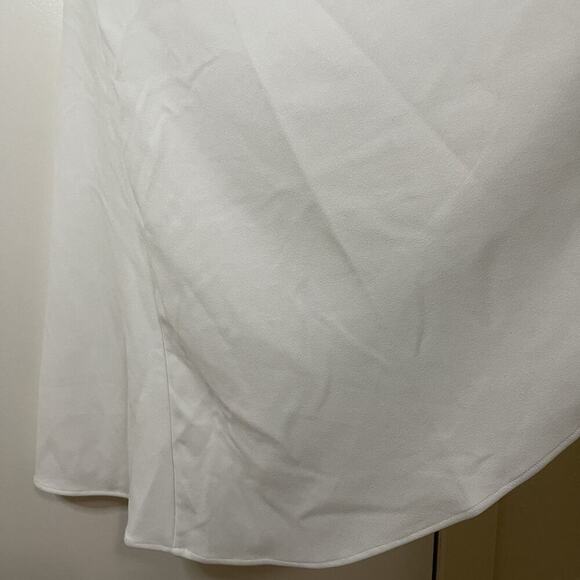 NEW! Selfie Leslie Emoji Asymmetrical Hemline Dress White bridal Wedding Small - Picture 6 of 12